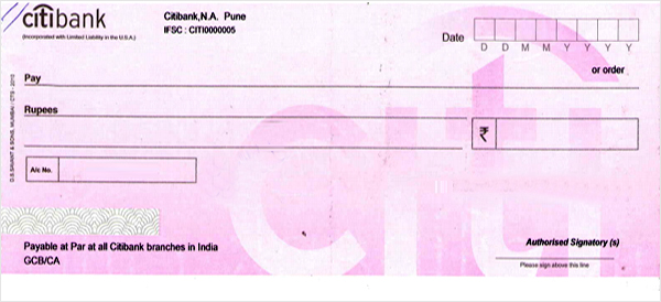 cancelled cheque leaf sample