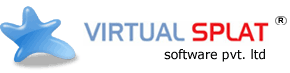 Virtual Splat Logo - Symbol of Innovation and Efficiency