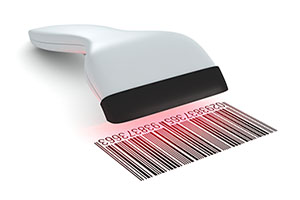 Screenshot of Virtual Splat's software with barcode scanning capability